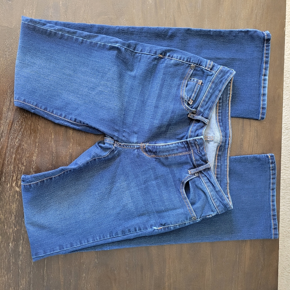 New York and Company Womens Bootcut Jeans size 6 Tall